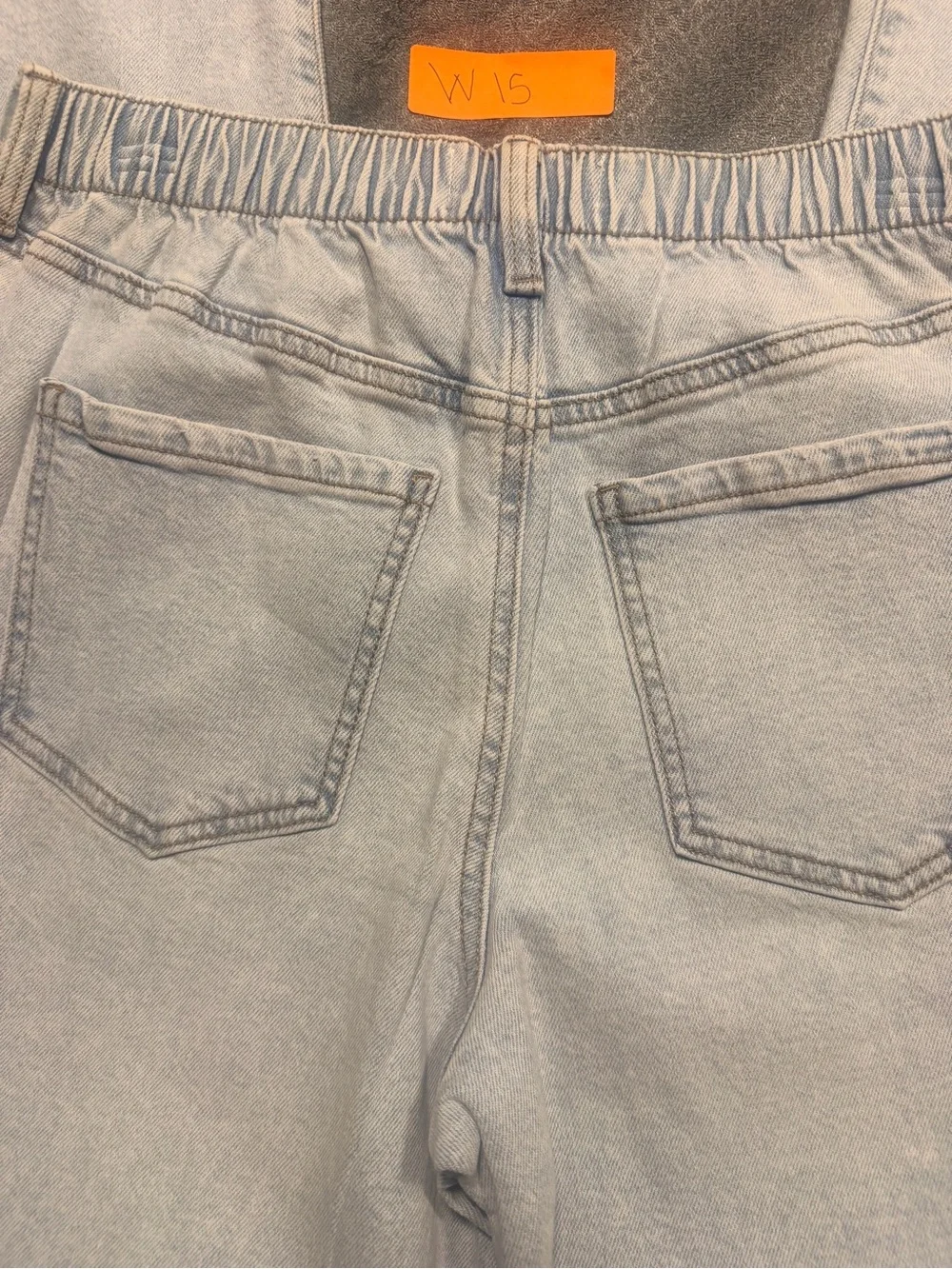 No Boundaries Light Blue High Rise Jeans with Stud Accents